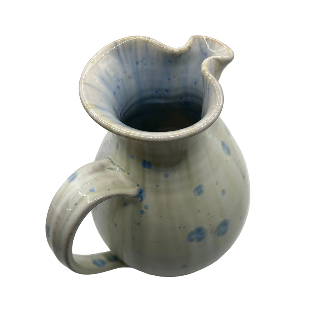Handcrafted Glazed Ceramic Jug