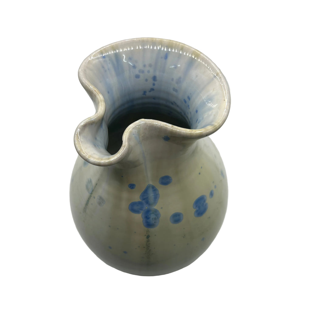 Handcrafted Glazed Ceramic Jug