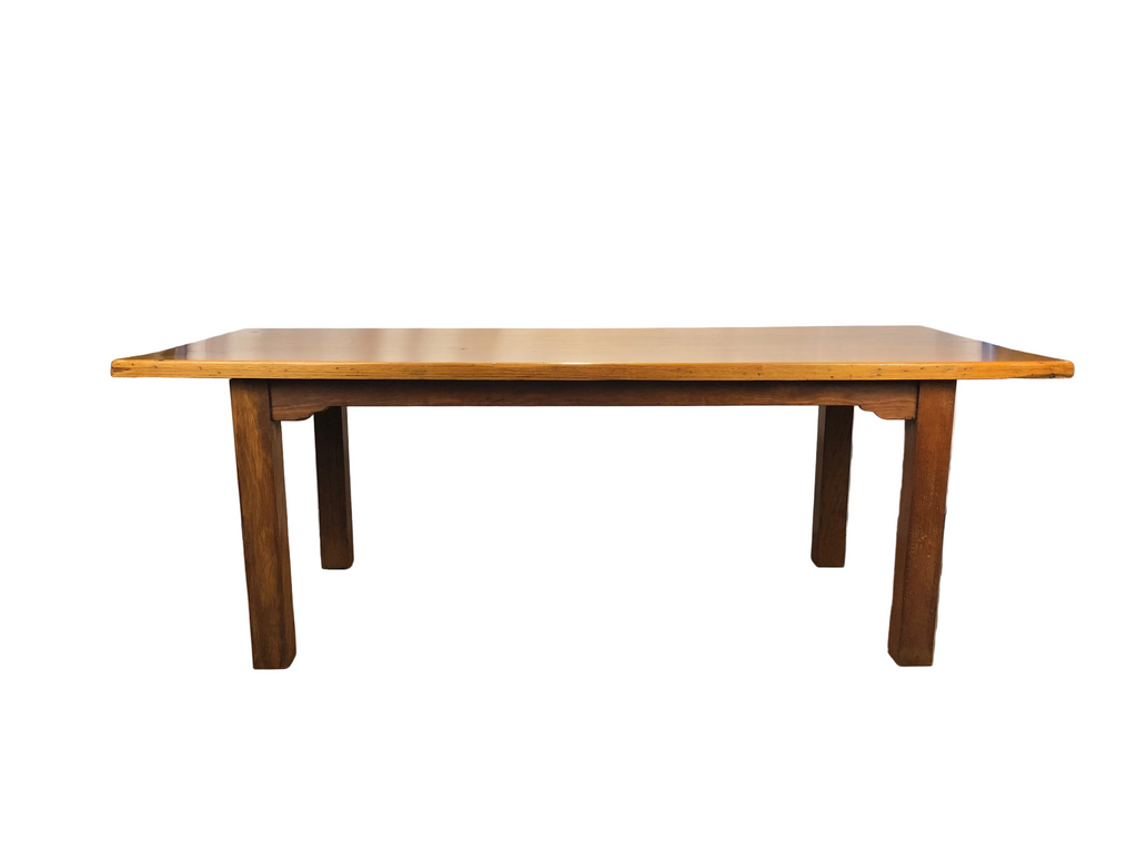 Solid Narrow Timber Dining Table