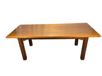 Solid Narrow Timber Dining Table