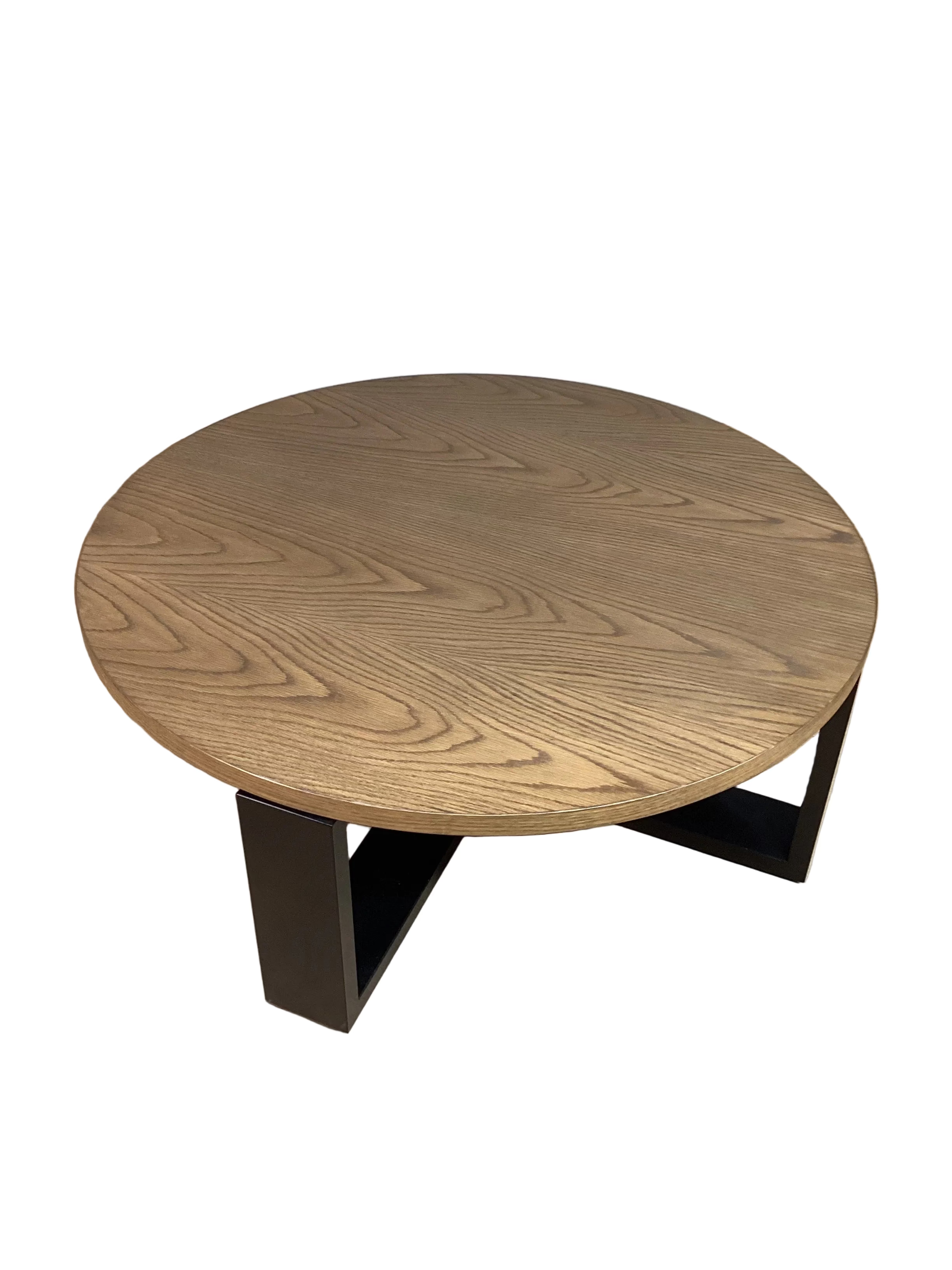 Low wooden coffee table