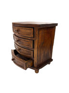 Small Vintage Wooden Jewellery Chest