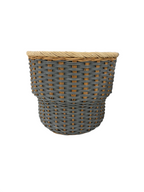 Blue Woven Basket