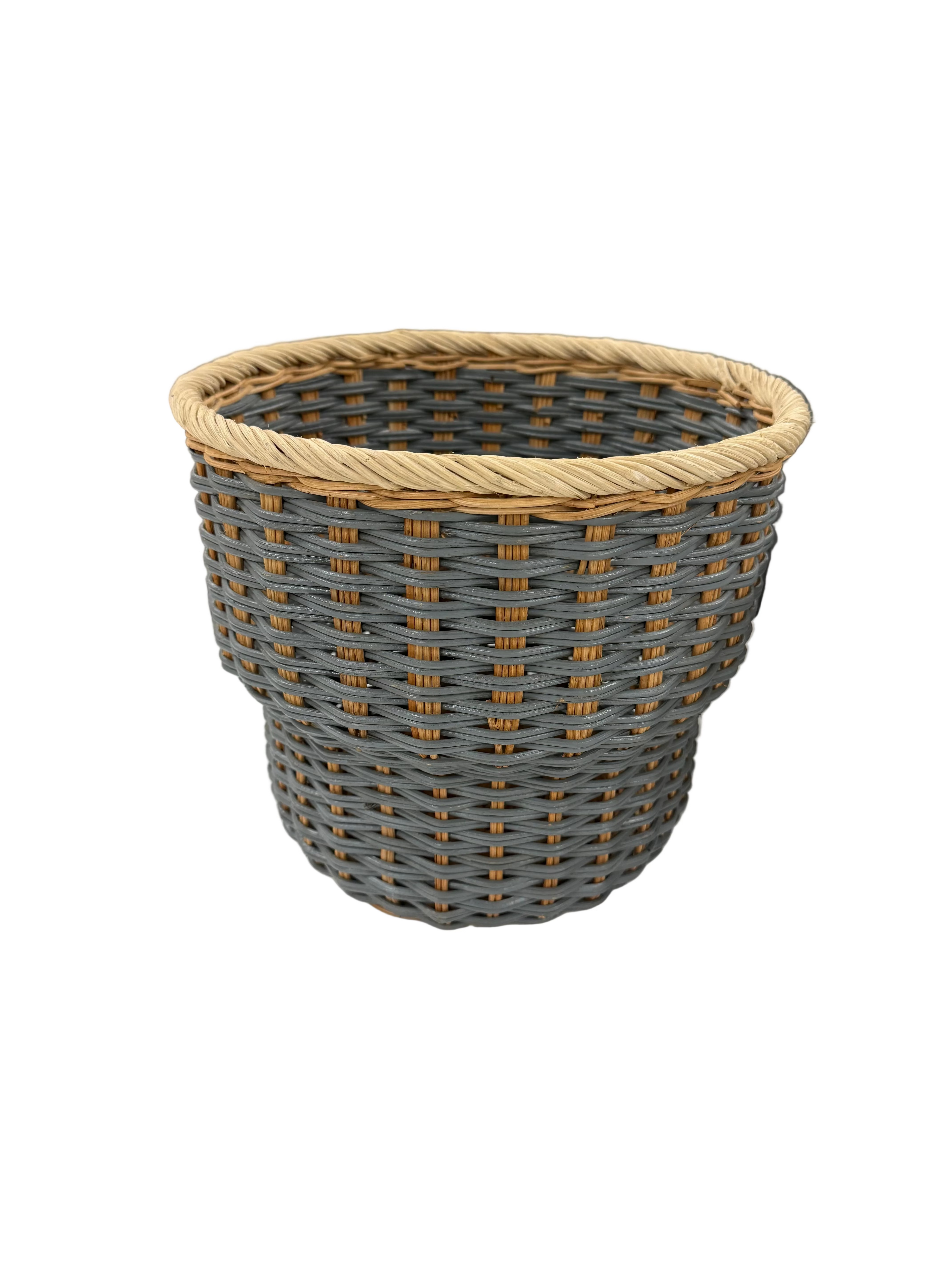 Blue Woven Basket