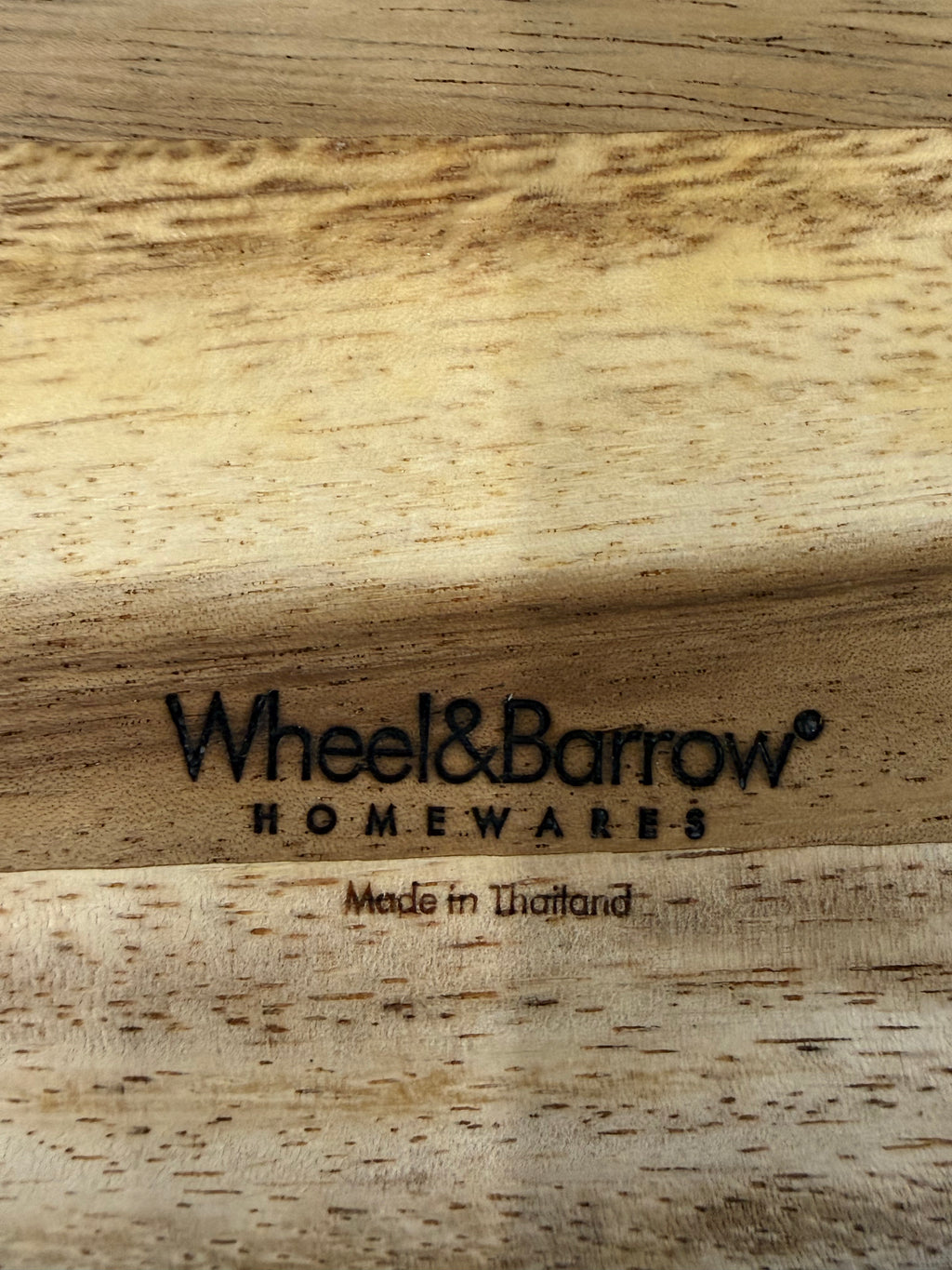 Wheel & Barrow Wooden Board