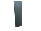 Black outdoor armchair