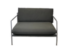 Malmo outdoor Lounge chair Charcoal