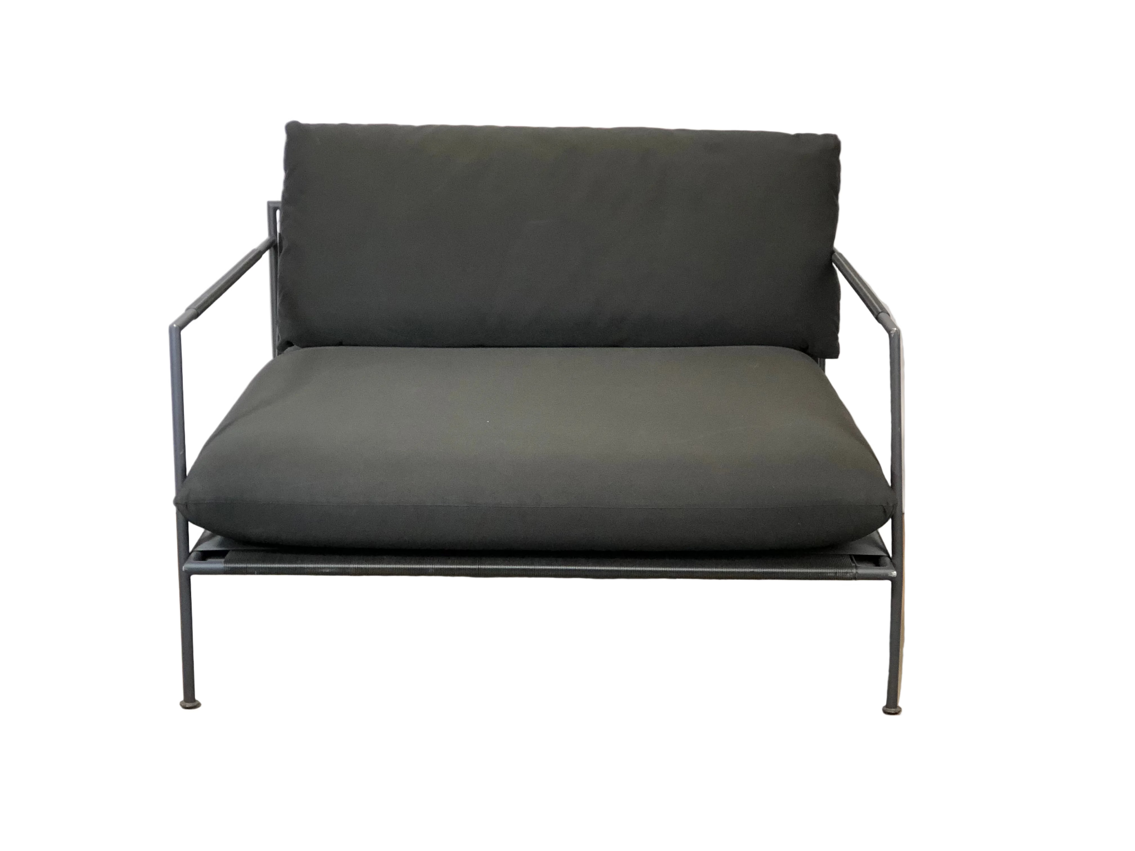 Malmo outdoor Lounge chair Charcoal