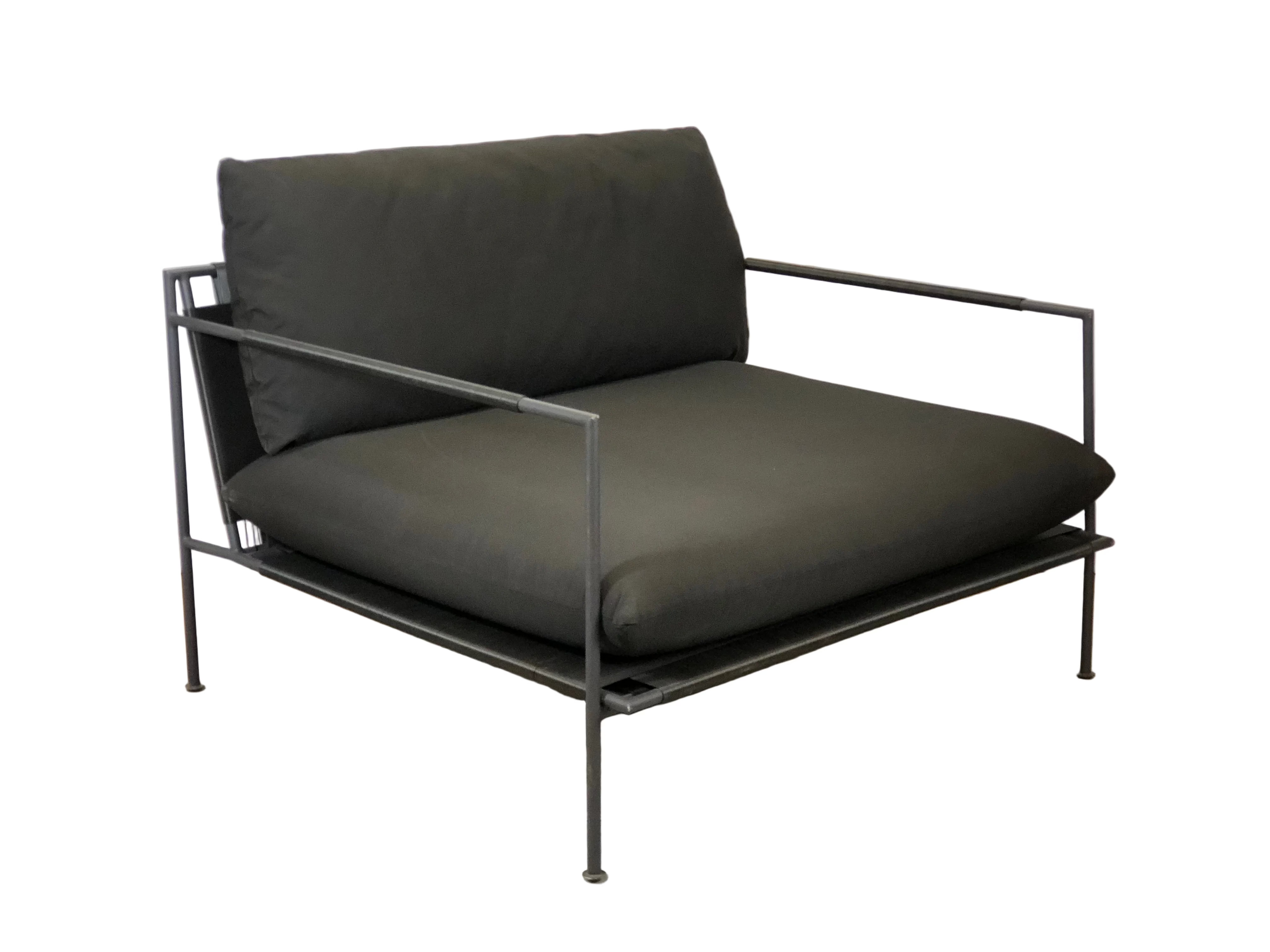 Malmo outdoor Lounge chair Charcoal