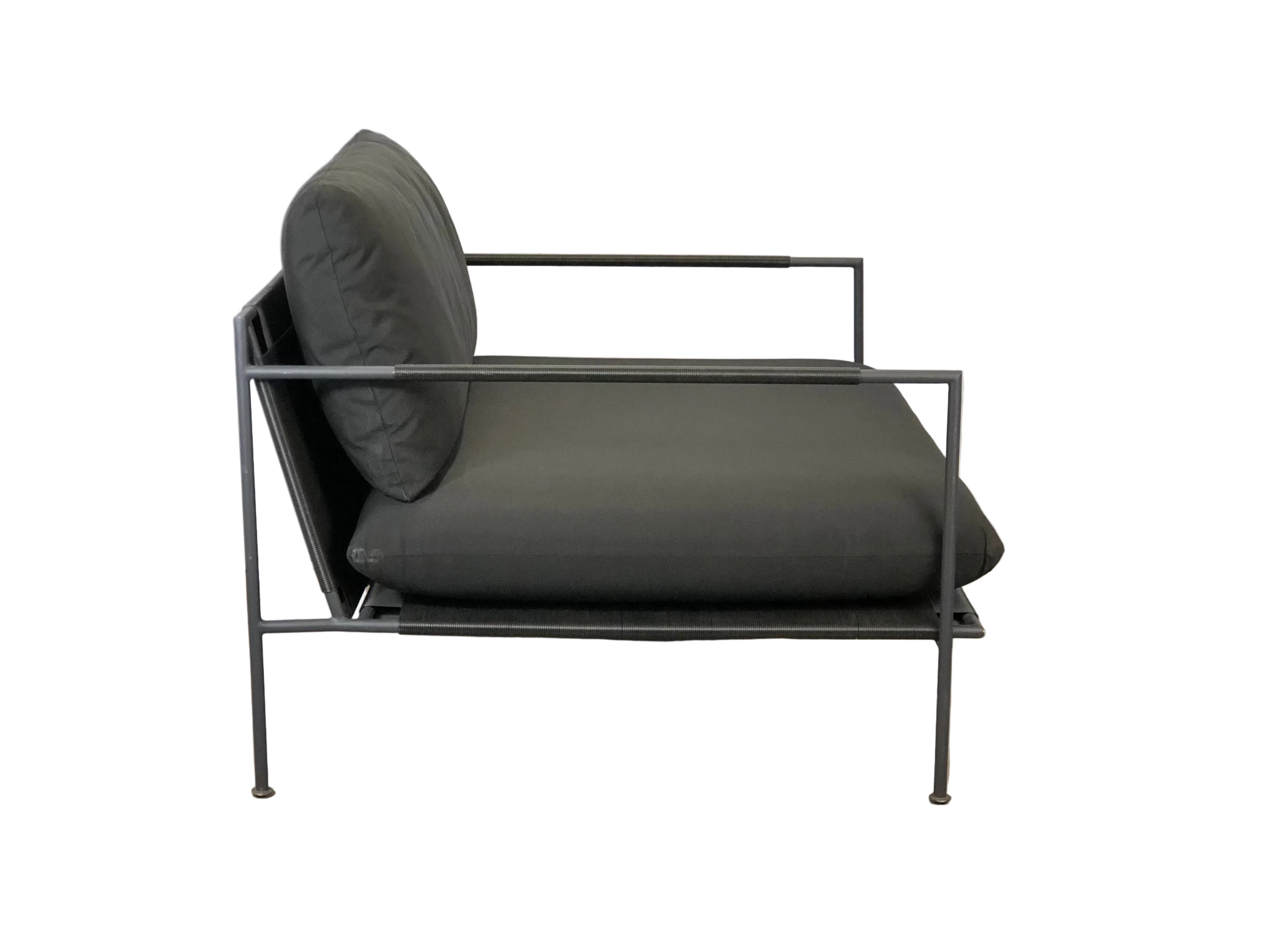 Malmo outdoor Lounge chair Charcoal