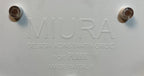 Miura White Stool by Plank