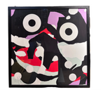 Abstract Purple Mask