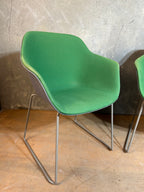 JAC Sled Chair Green