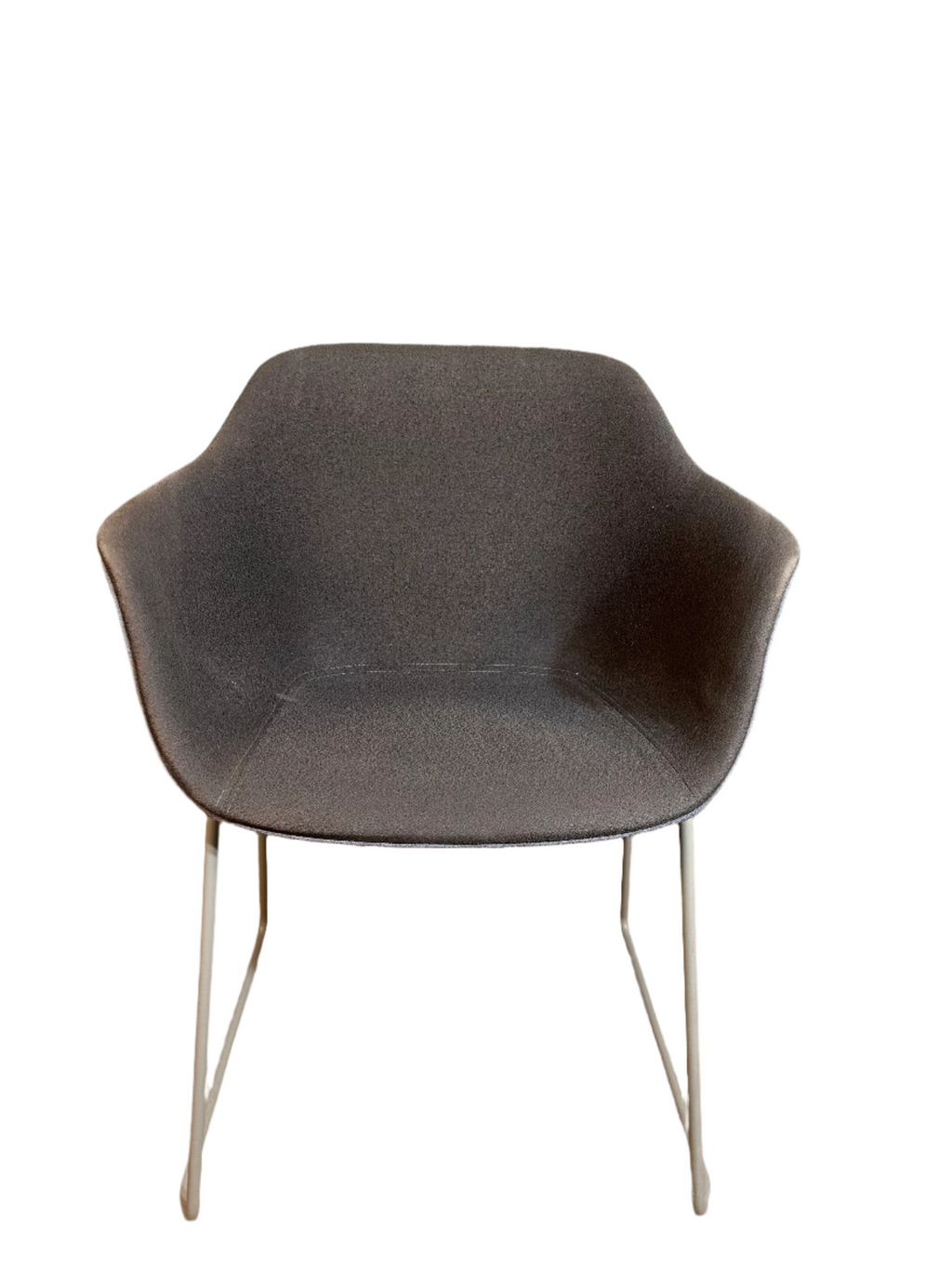 JAC Sled Chair Brown