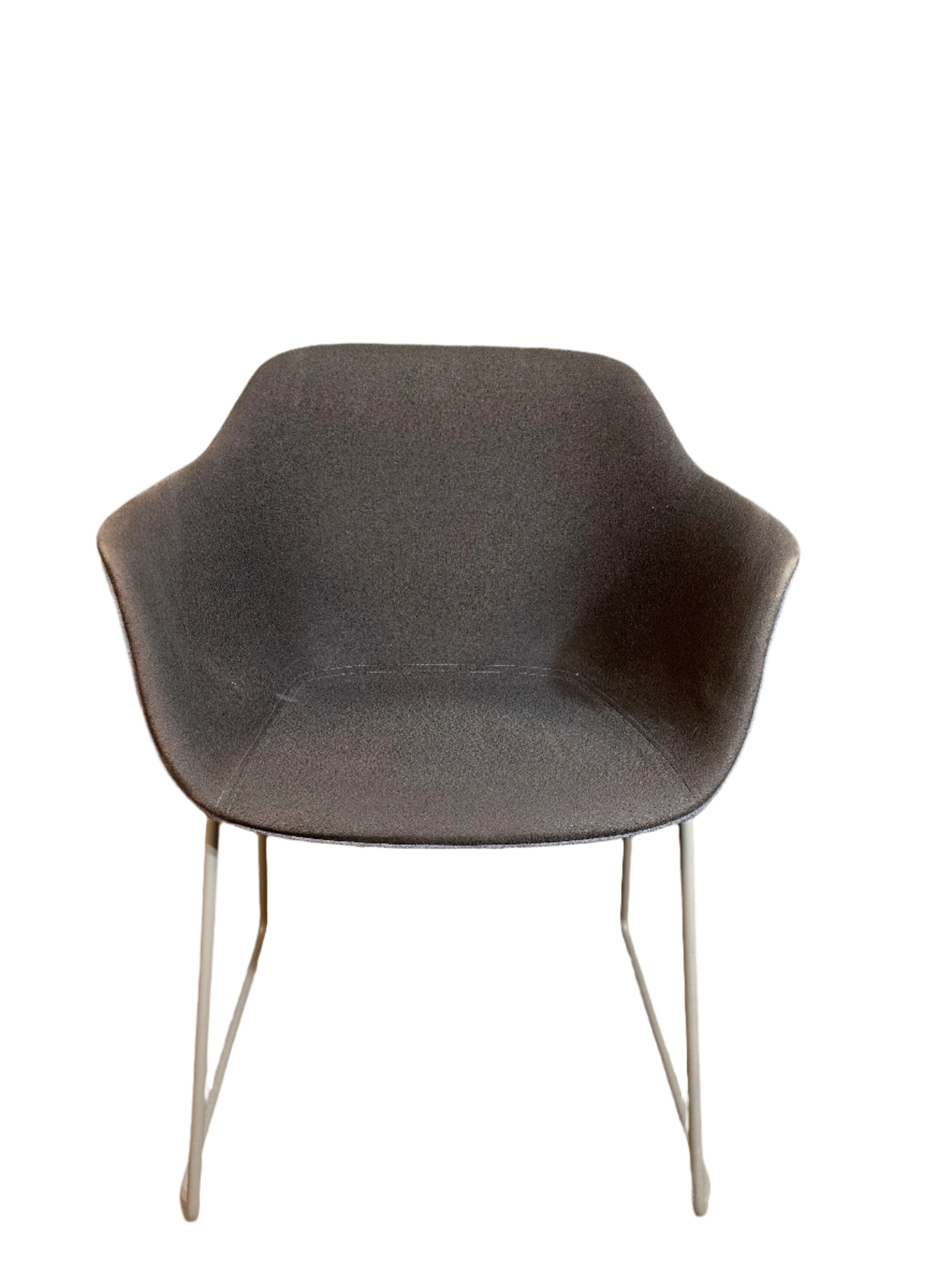 JAC Sled Chair Brown