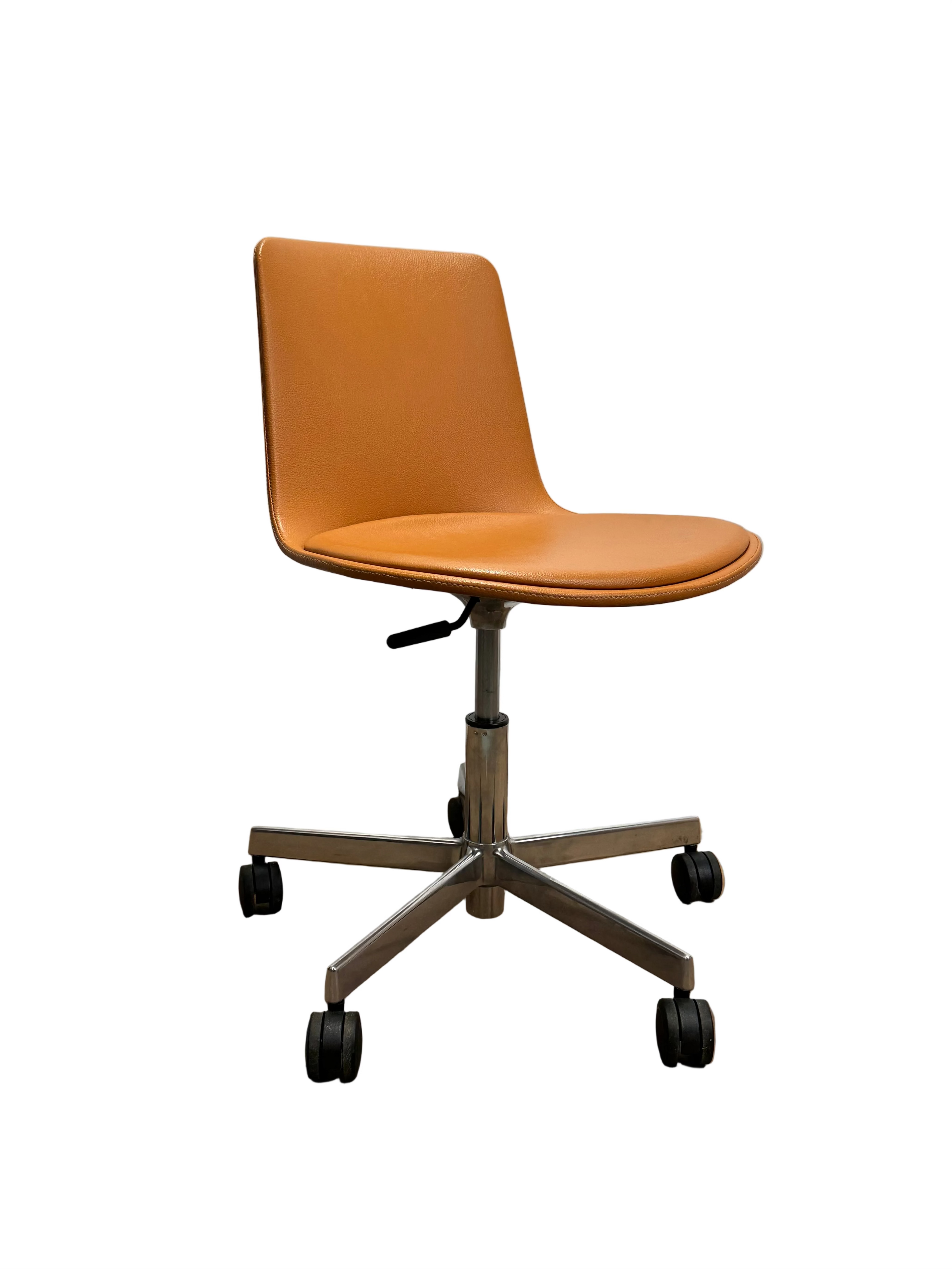 Tan Swivel Task Chair