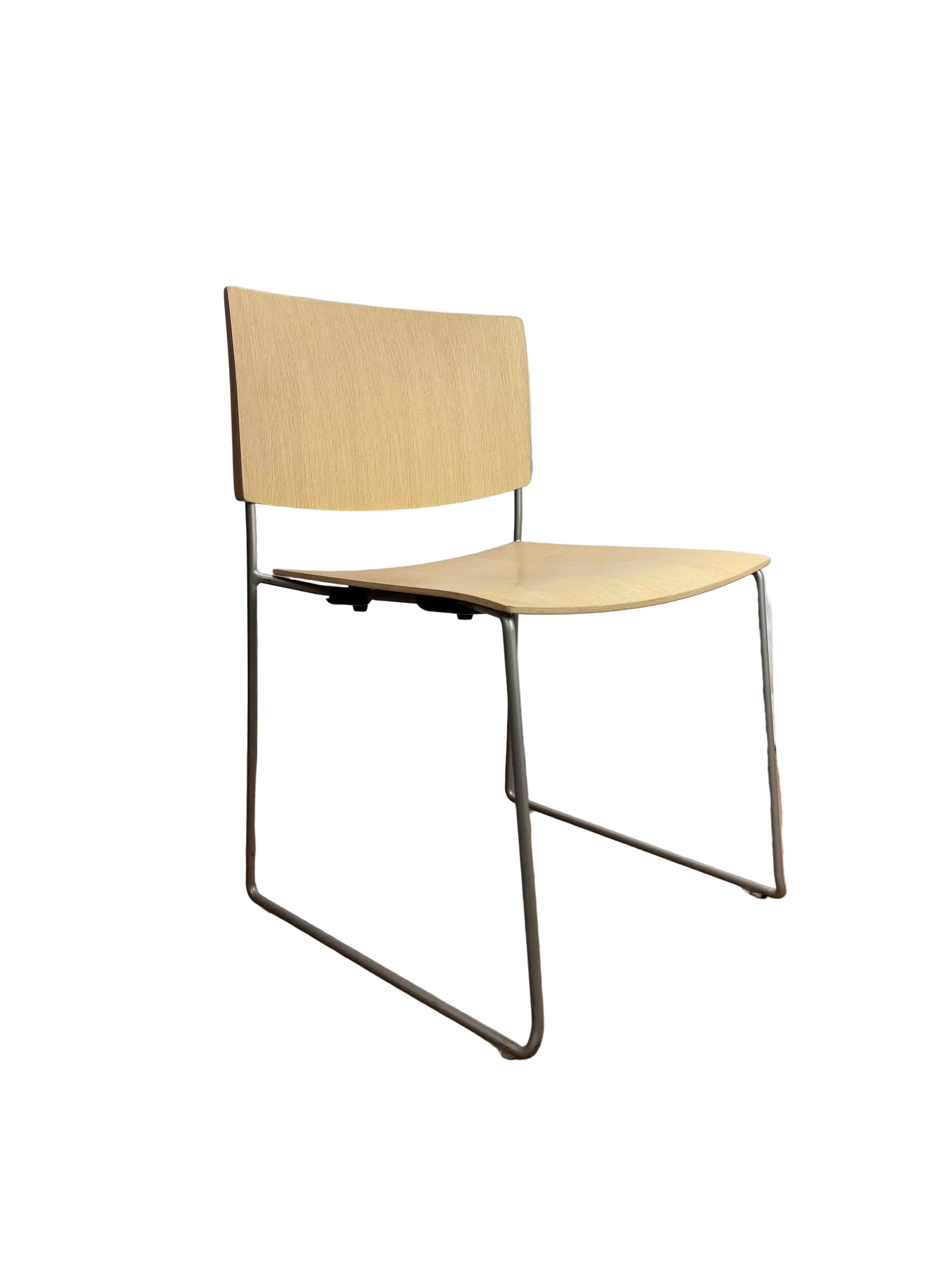Sit Wood Stackable Chair by Andreu World