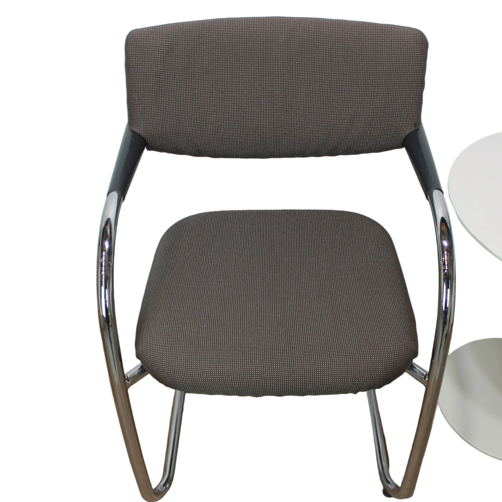 Visavis Meeting Chair, Vitra Dark Grey
