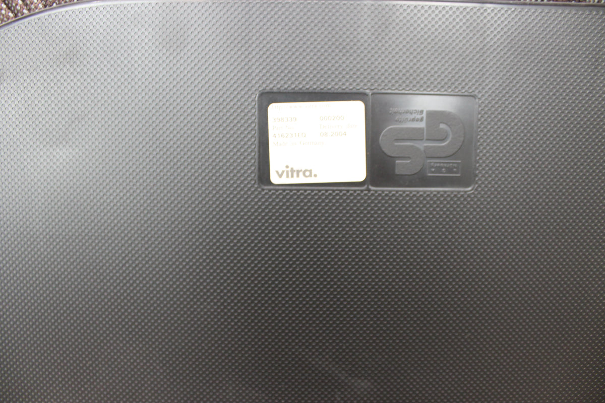Visavis Meeting Chair, Vitra Dark Grey