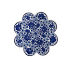 Turkish Blue Patterned Ceramic Pot Holder