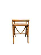 Vintage Cane Table and Chair Set