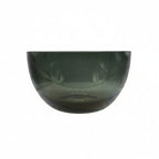 Handblown Cleybergh Belgian Smoked Glass Serving Bowl
