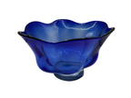 Large Cobalt Blue Decorative Bowl