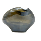 Vintage Metallic Glass Dish