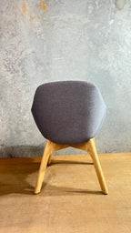 Stylish Grey Occasional Chair