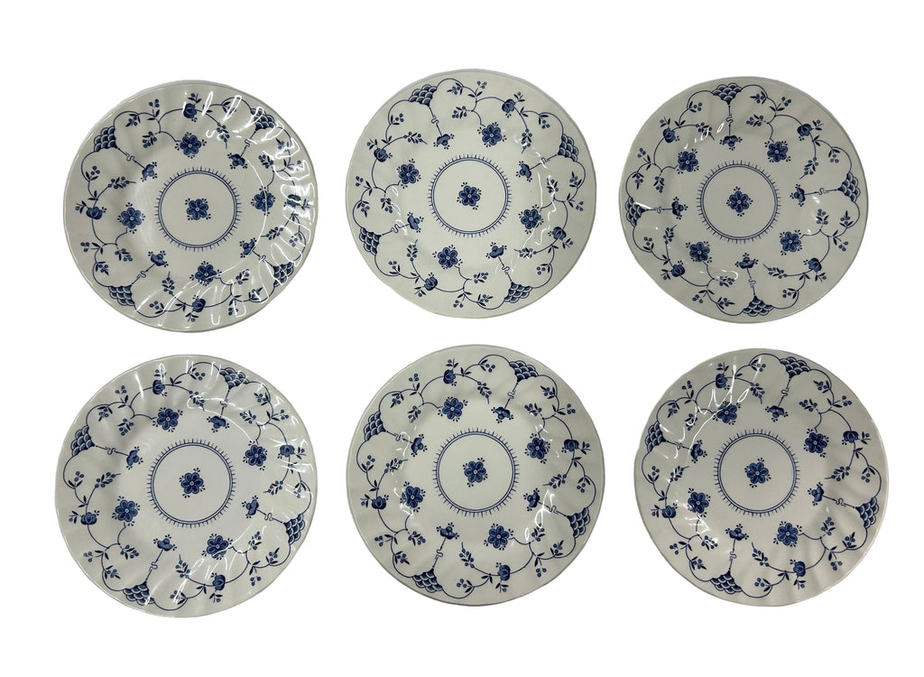 Set Of 6 Vintage Bread And Butter Side Plates
