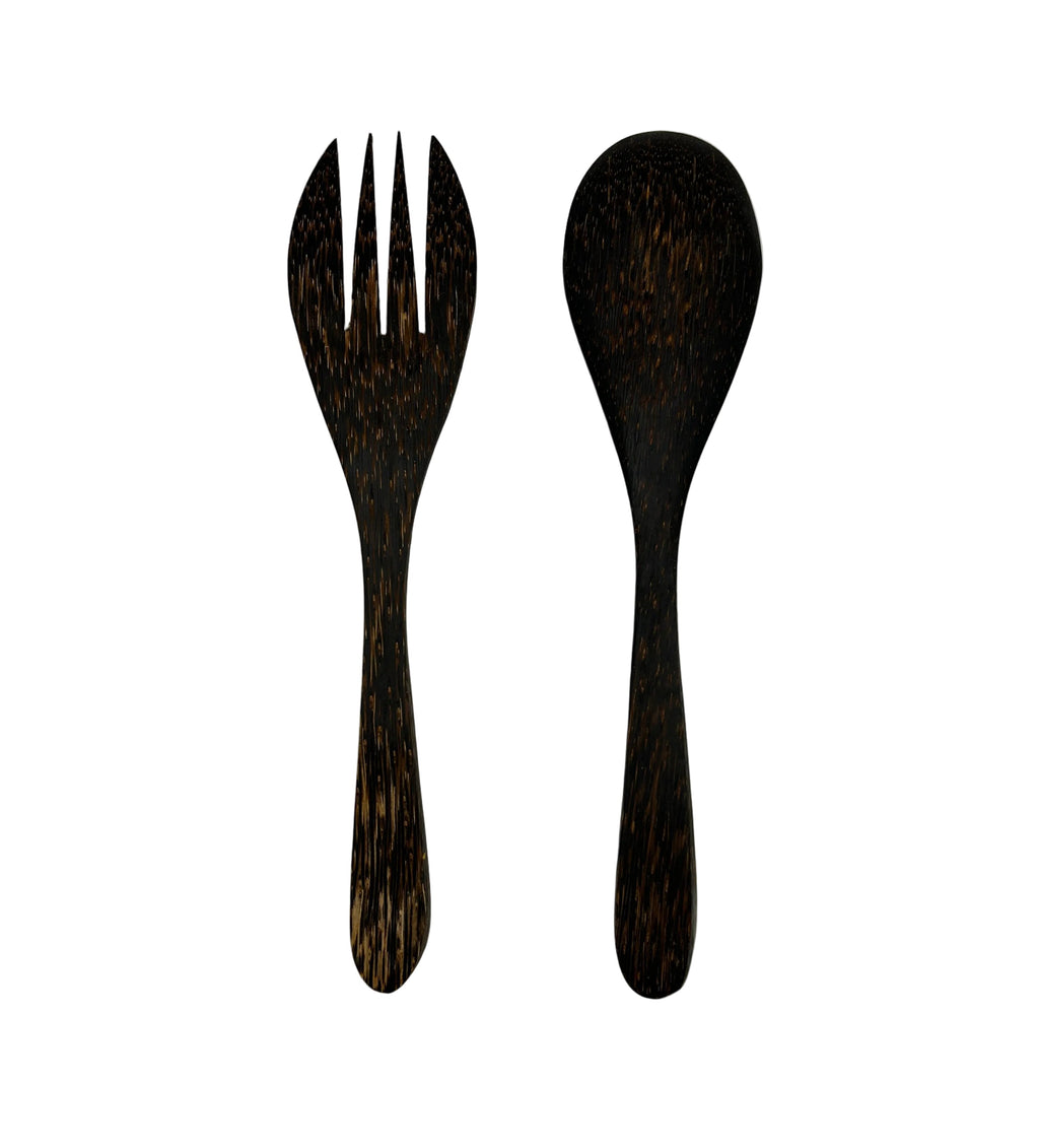 Mother Of Pearl Shell Salad Servers