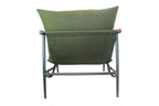 Wood and Fabric Armchair by Zinus