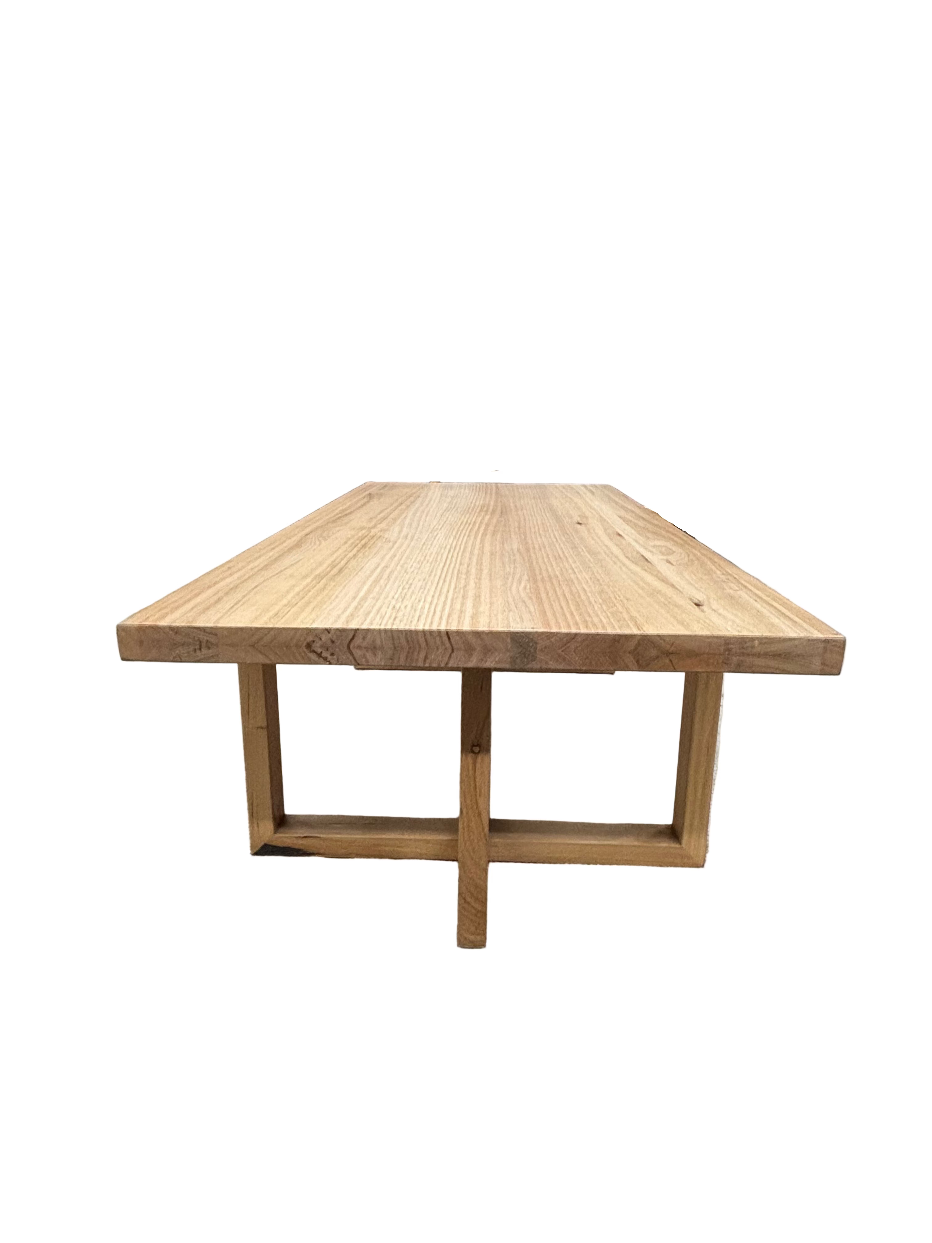 Solid Timber Cross Leg Coffee Table