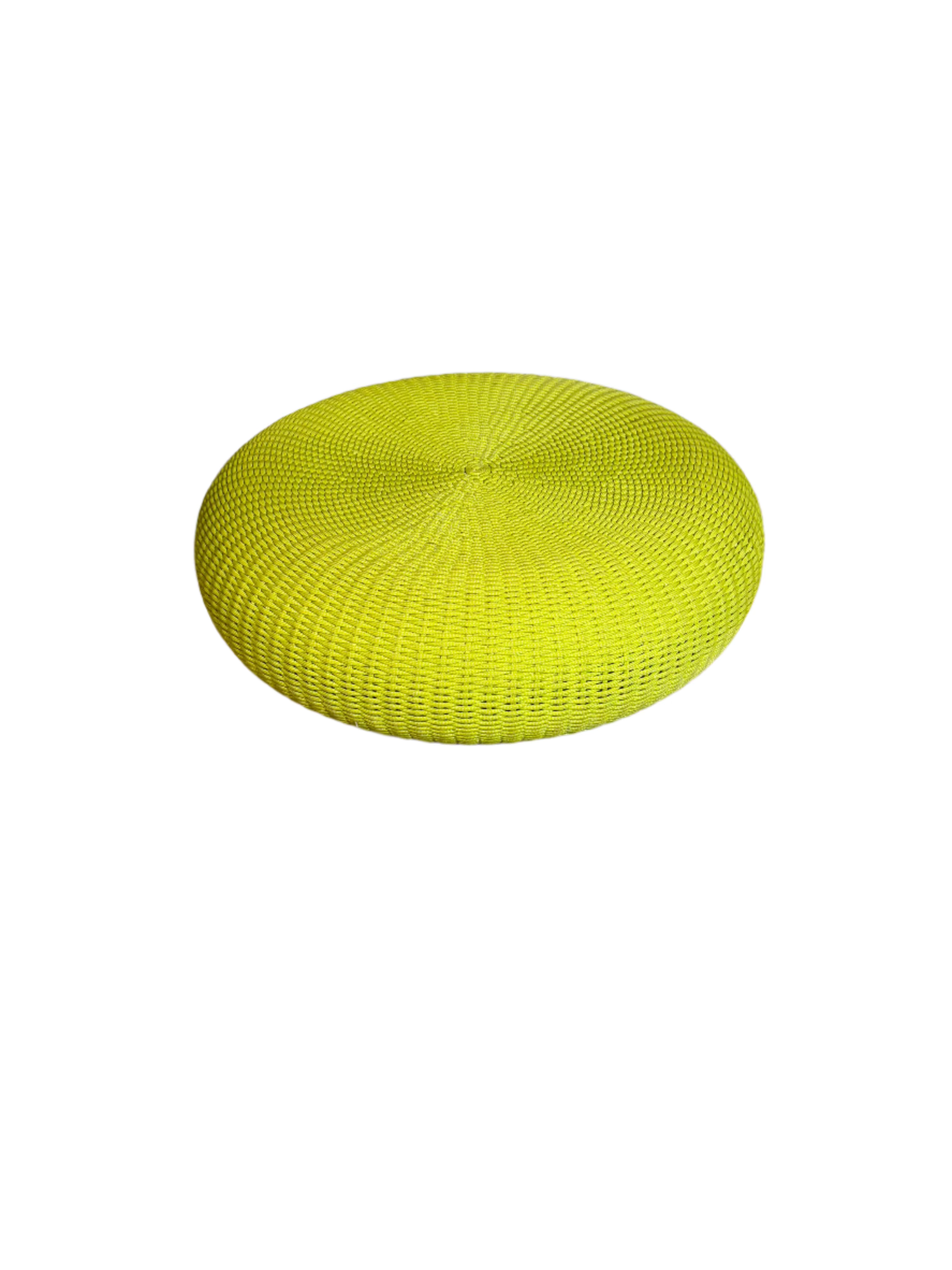 Paula Lenti Shell Roped Poof