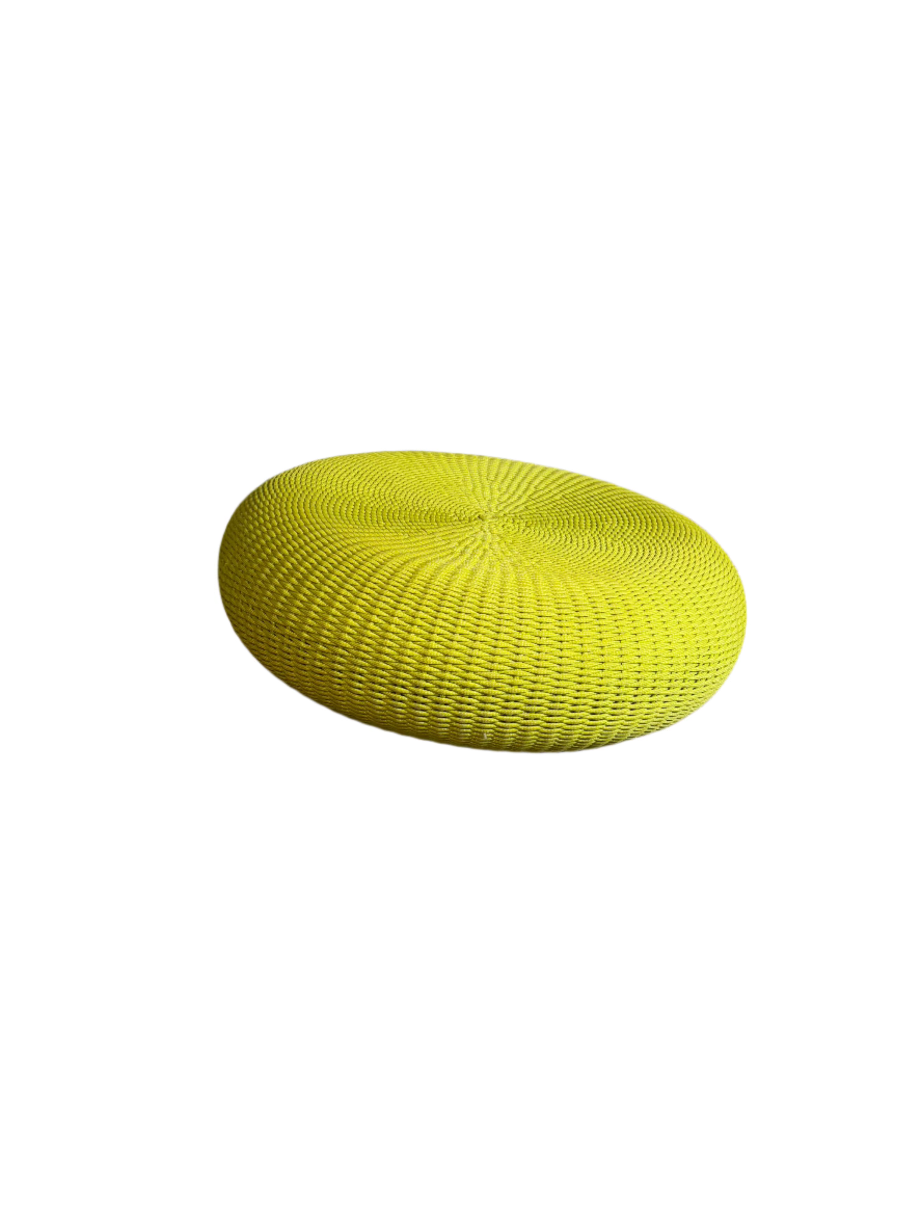 Paula Lenti Shell Roped Poof
