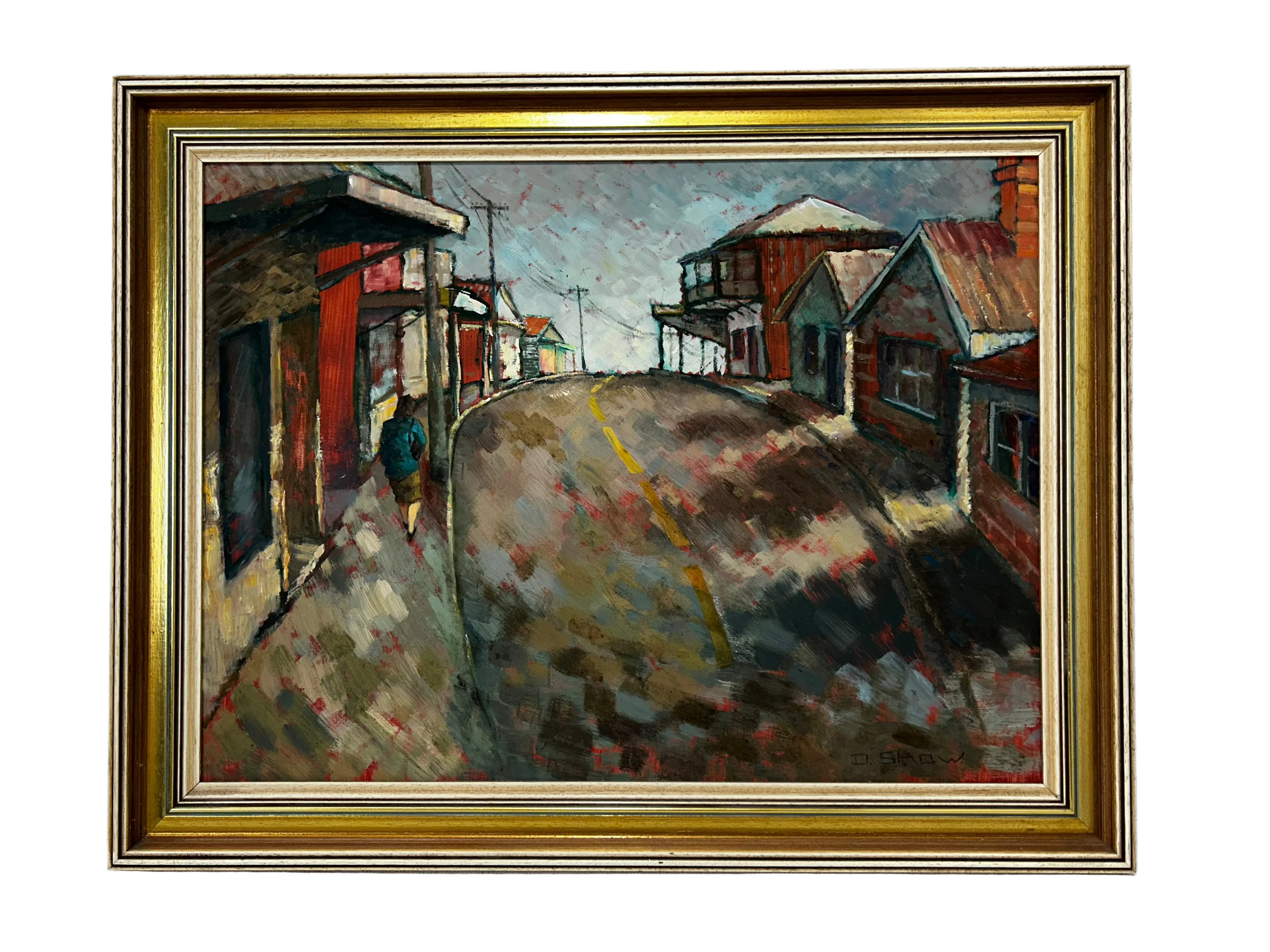 Early Morning, Cobargo by David Shaw (Oil Painting)