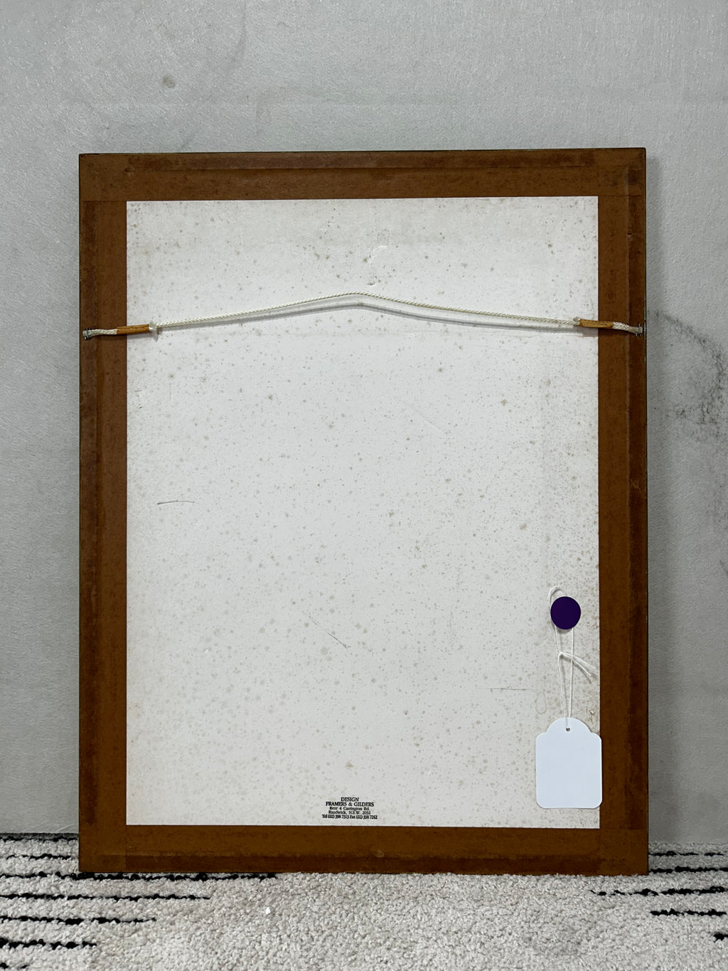 Unique State, Framed View (3) by Vicki Grima (Mixed Media)