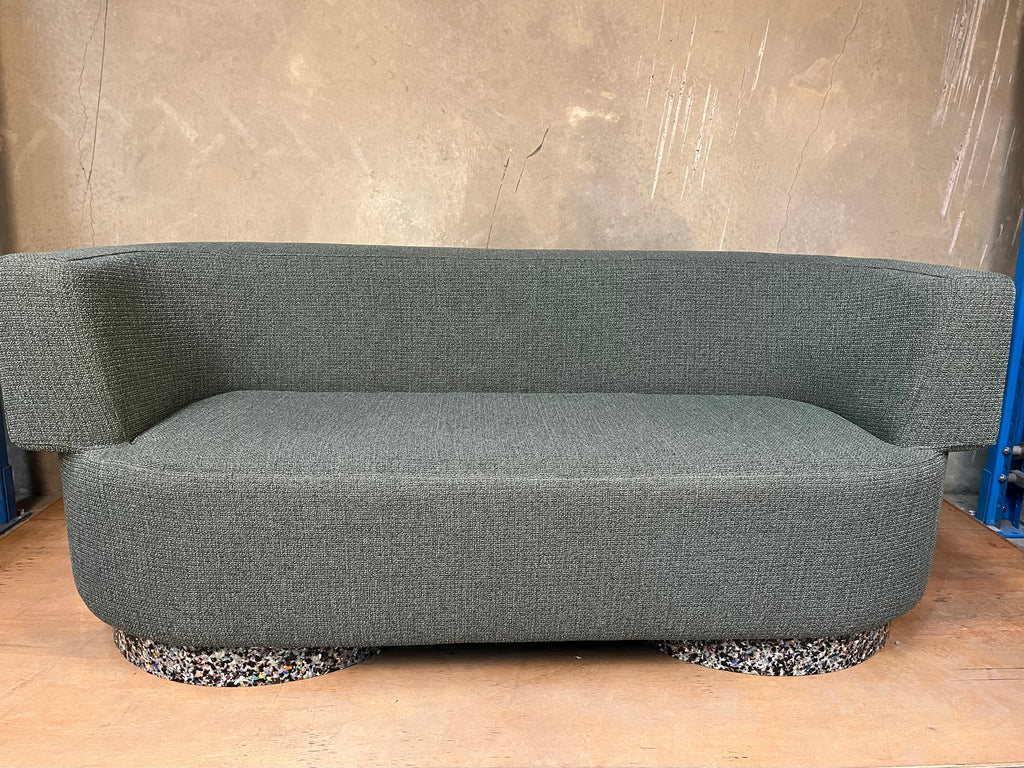 DesignBy Them Confetti Fabric Sofa with recycled plastic base