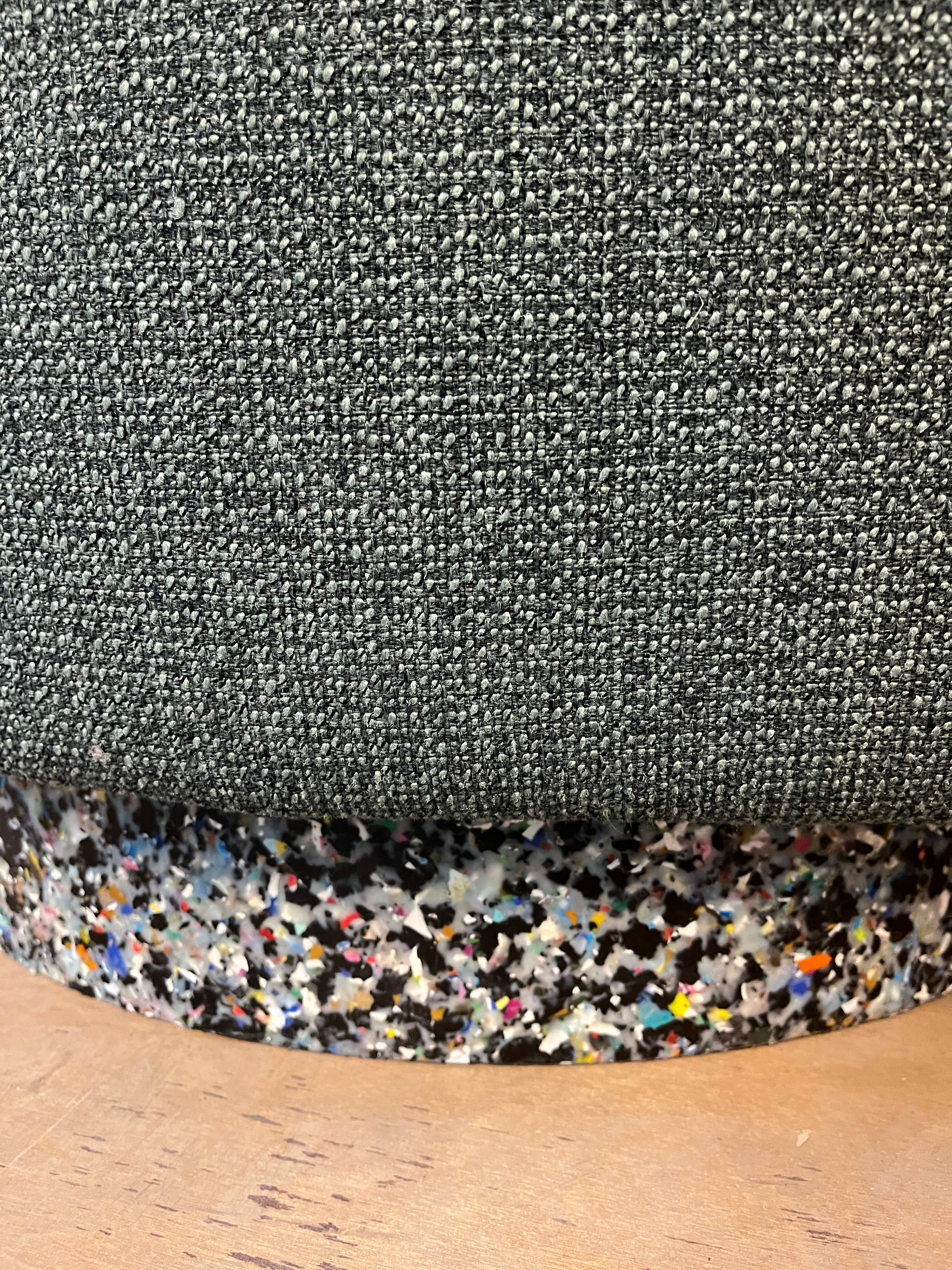 DesignBy Them Confetti Fabric Sofa with recycled plastic base