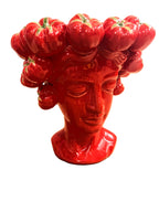 Gigi and Tom 'Tomato Girl' vase