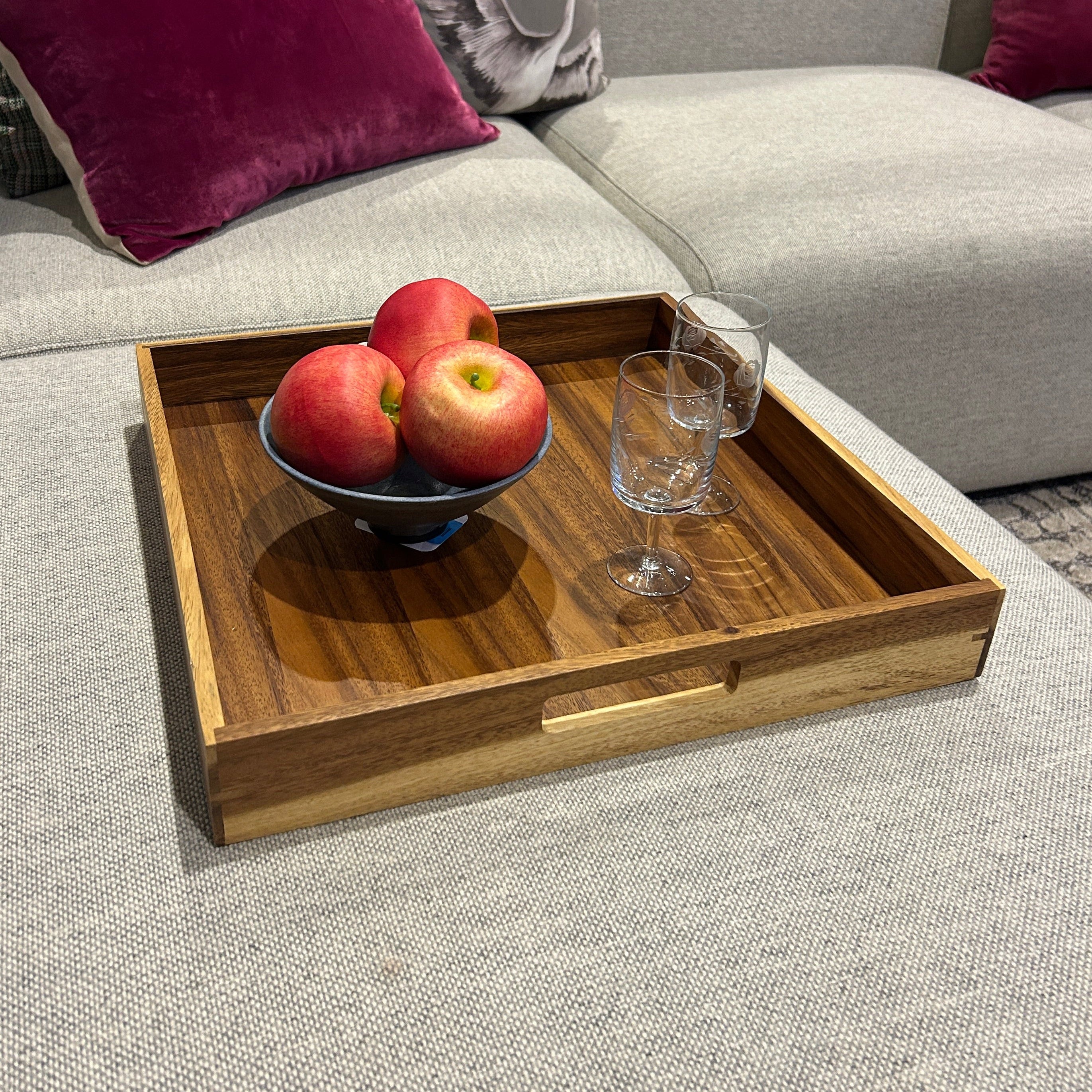 Ecology Walnut Square Tray