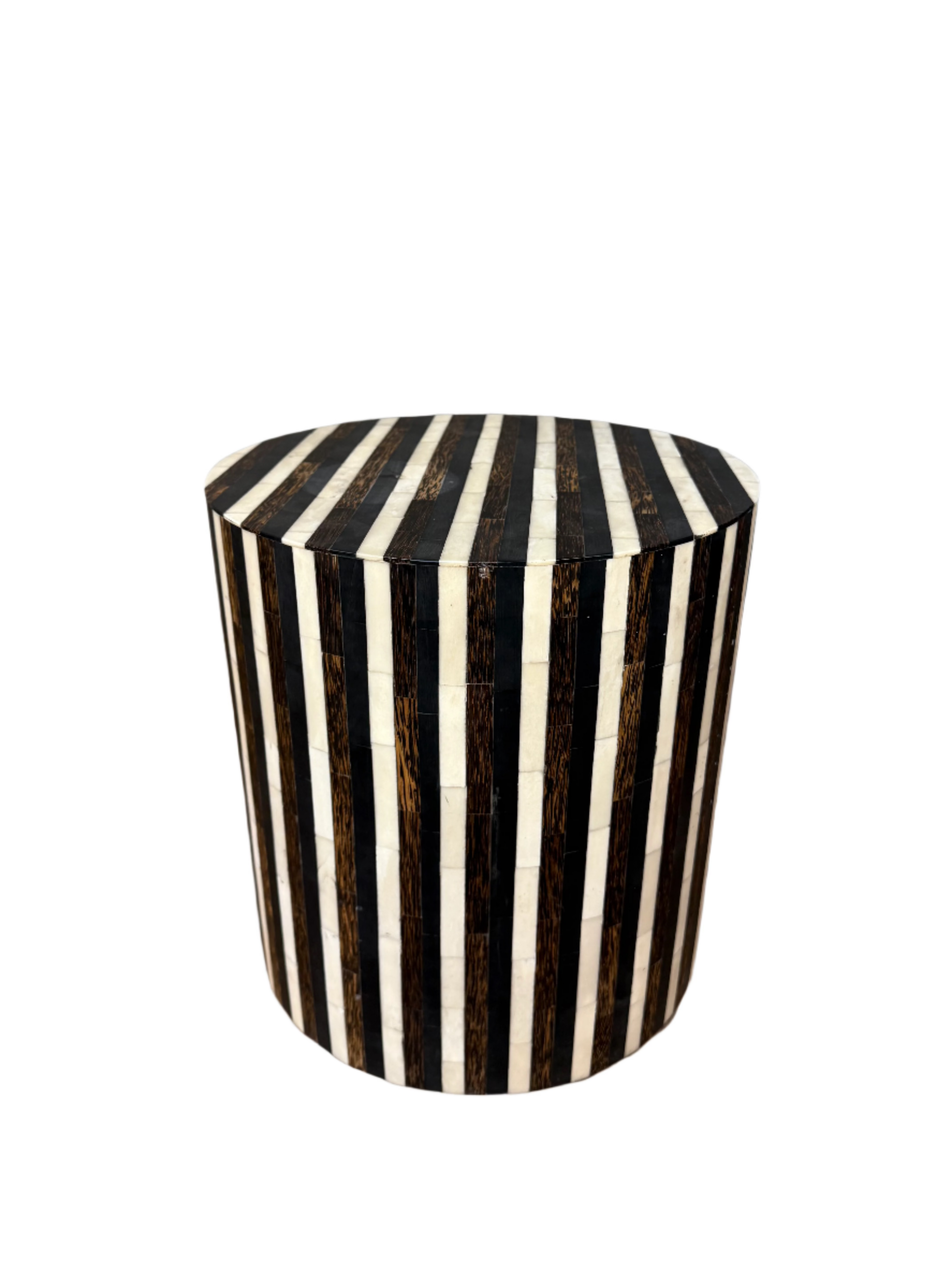 Bone Inlay Side Table