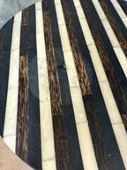 Bone Inlay Side Table