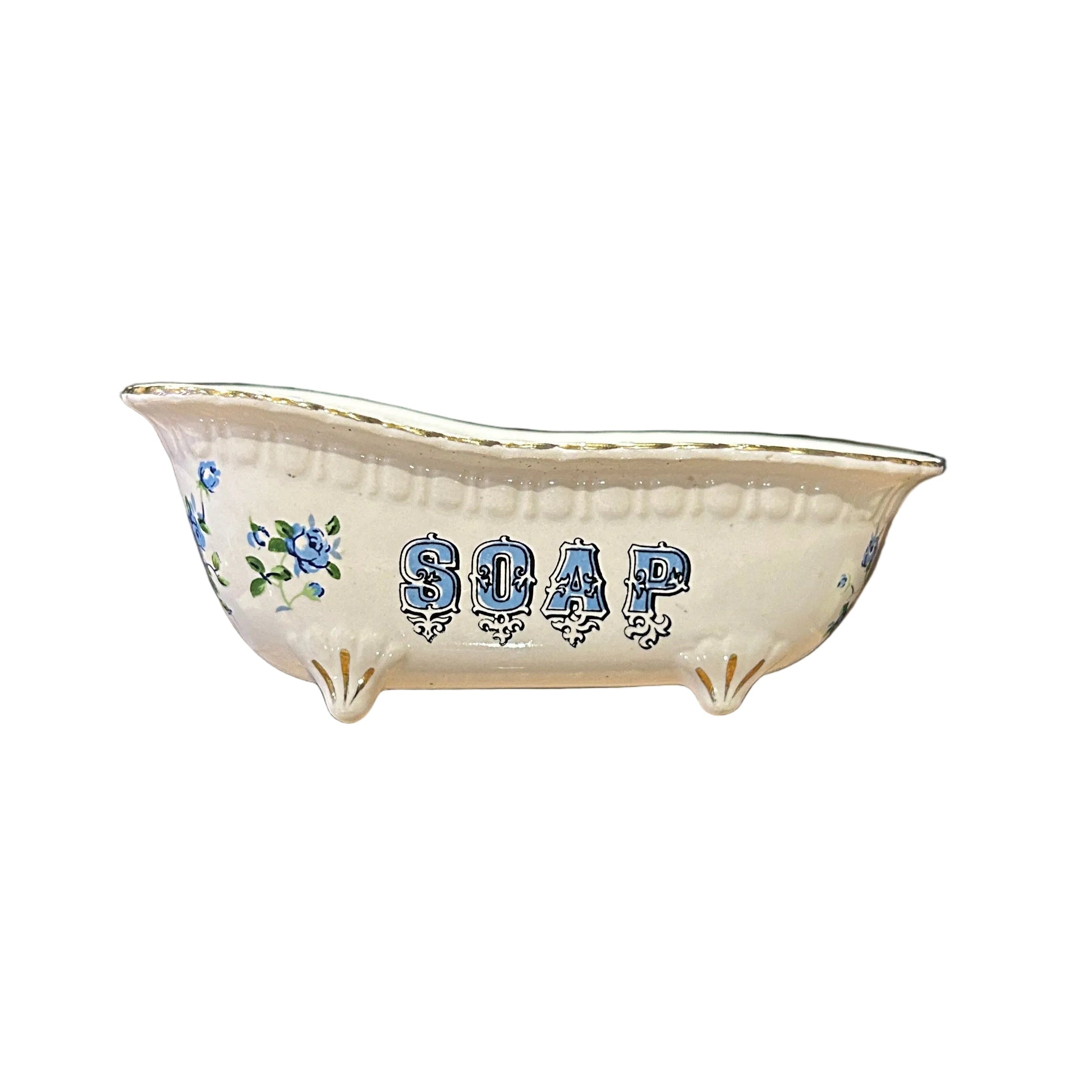Vintage Mini Bathtub Soap Holder