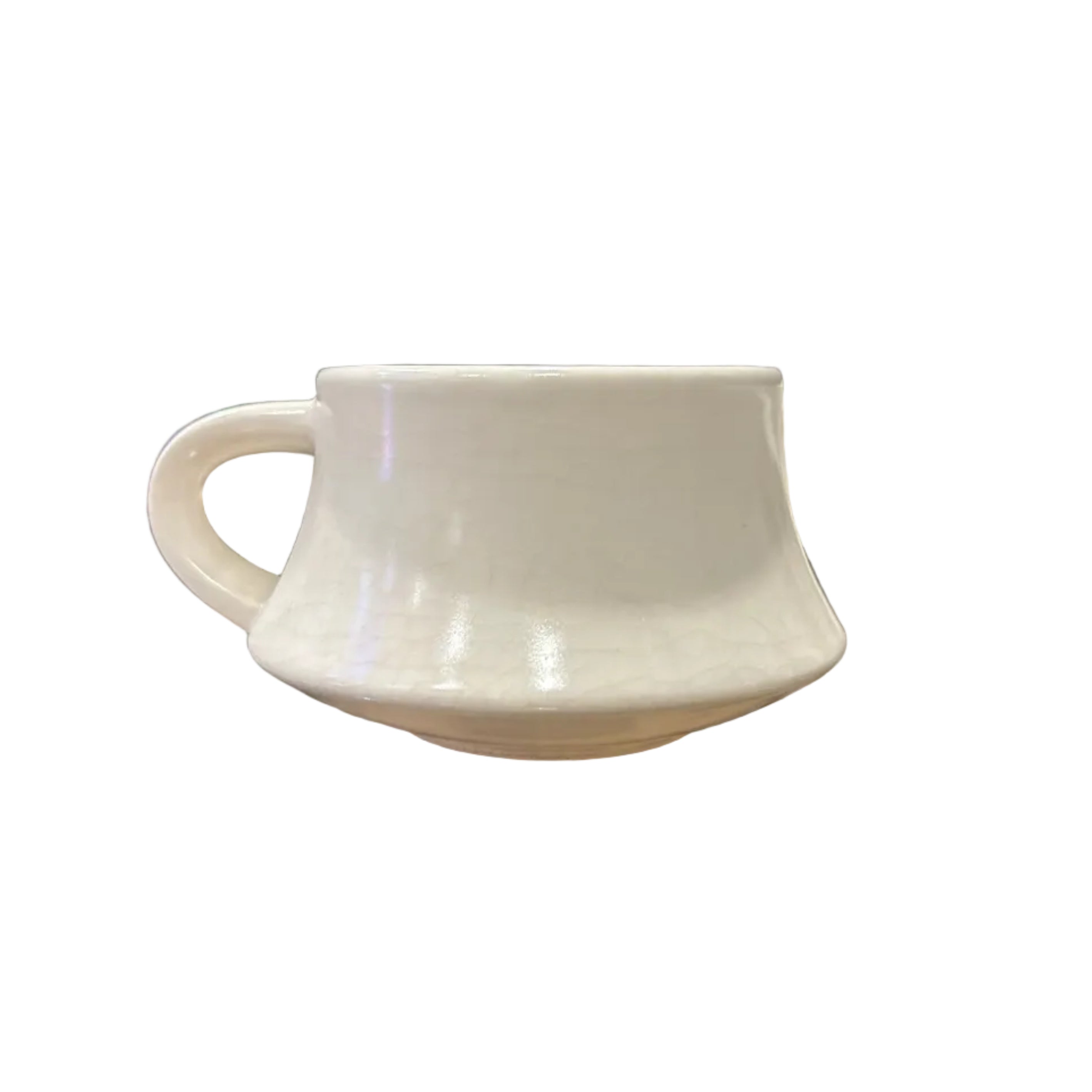 Set Of Six Vintage Ceramic Cups