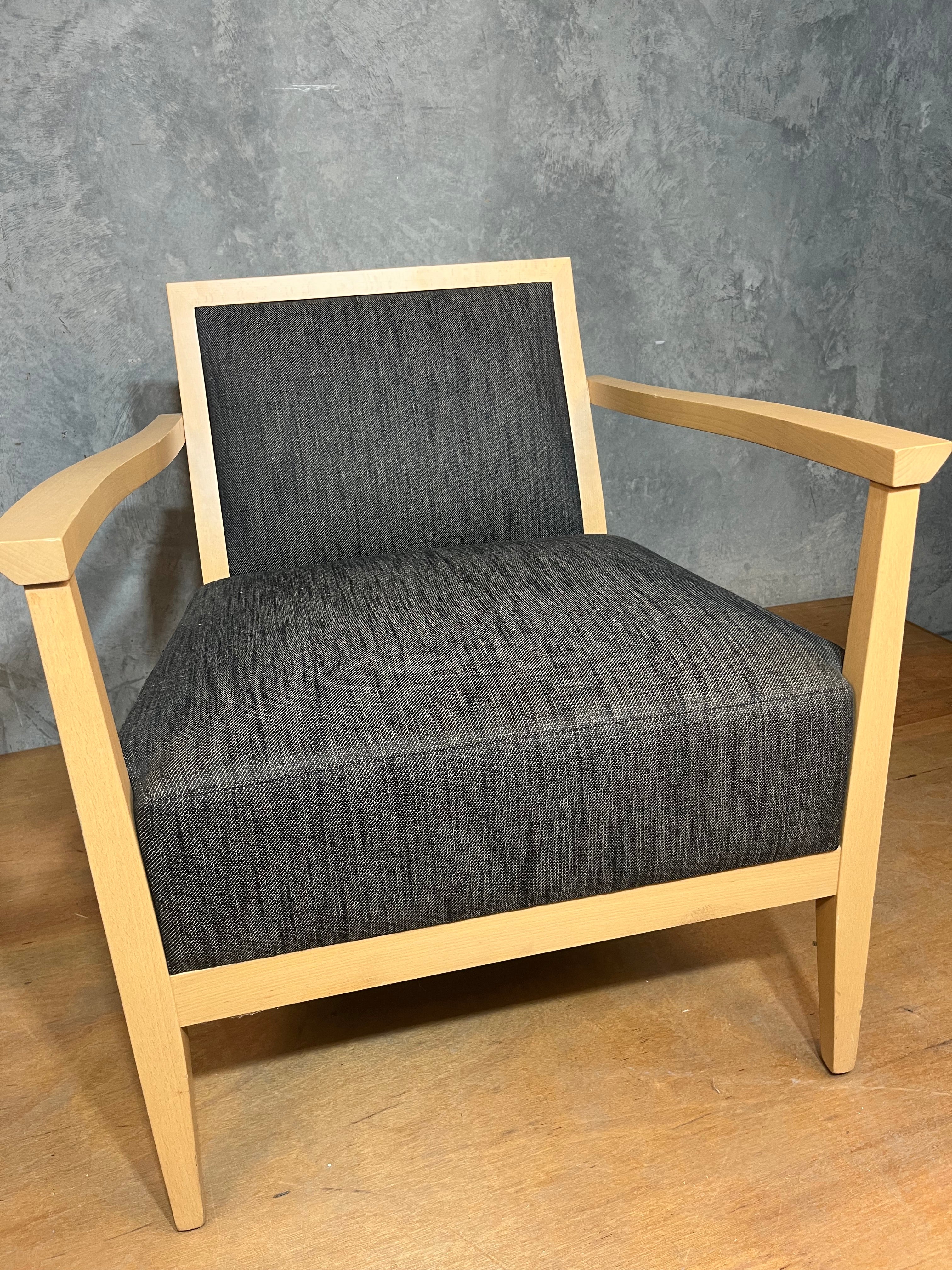 Cafe Culture Grey Jacquard Sitting Chair