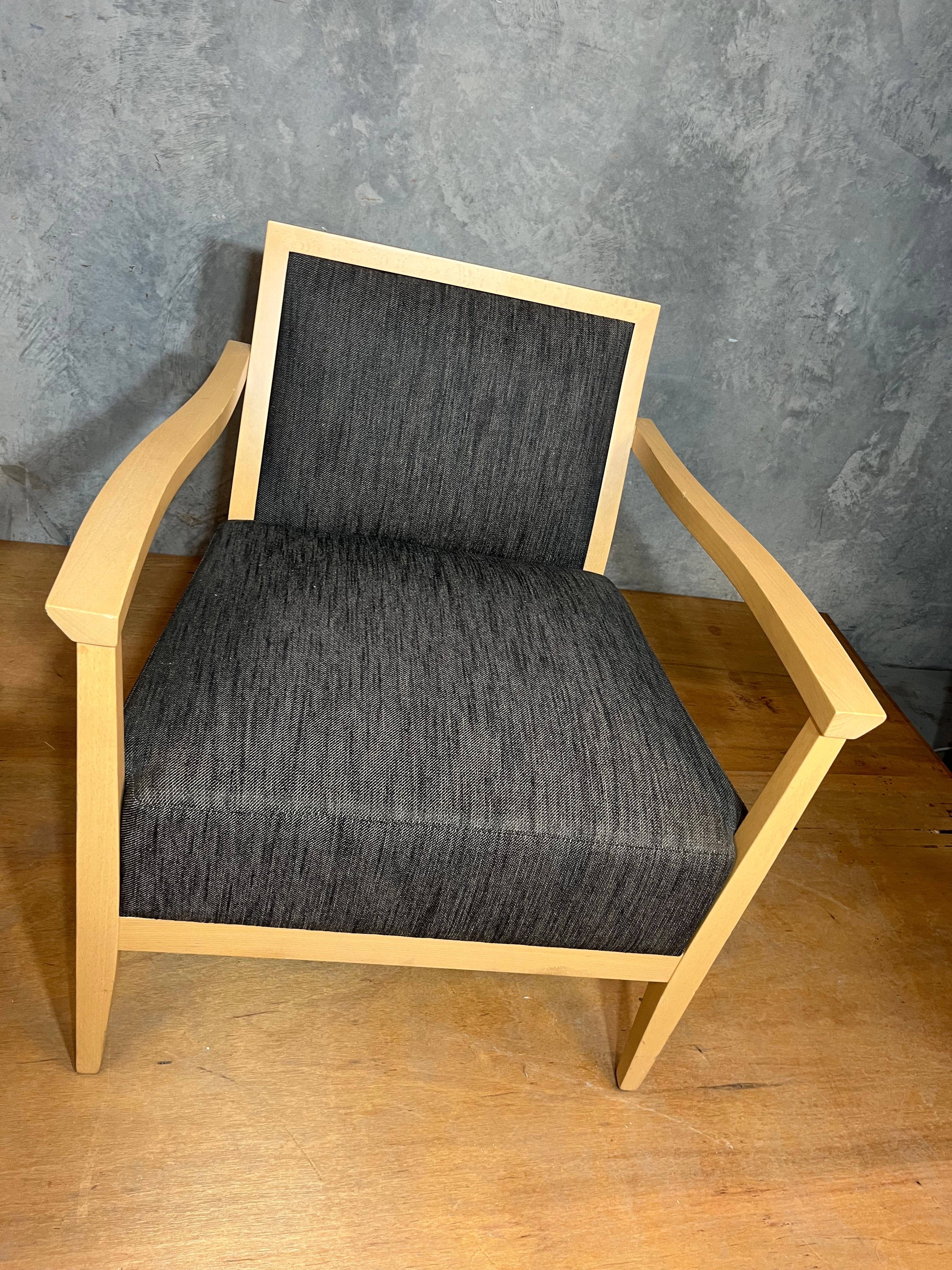Cafe Culture Grey Jacquard Sitting Chair