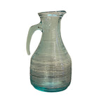 Vintage Italian Green Glass Pitcher