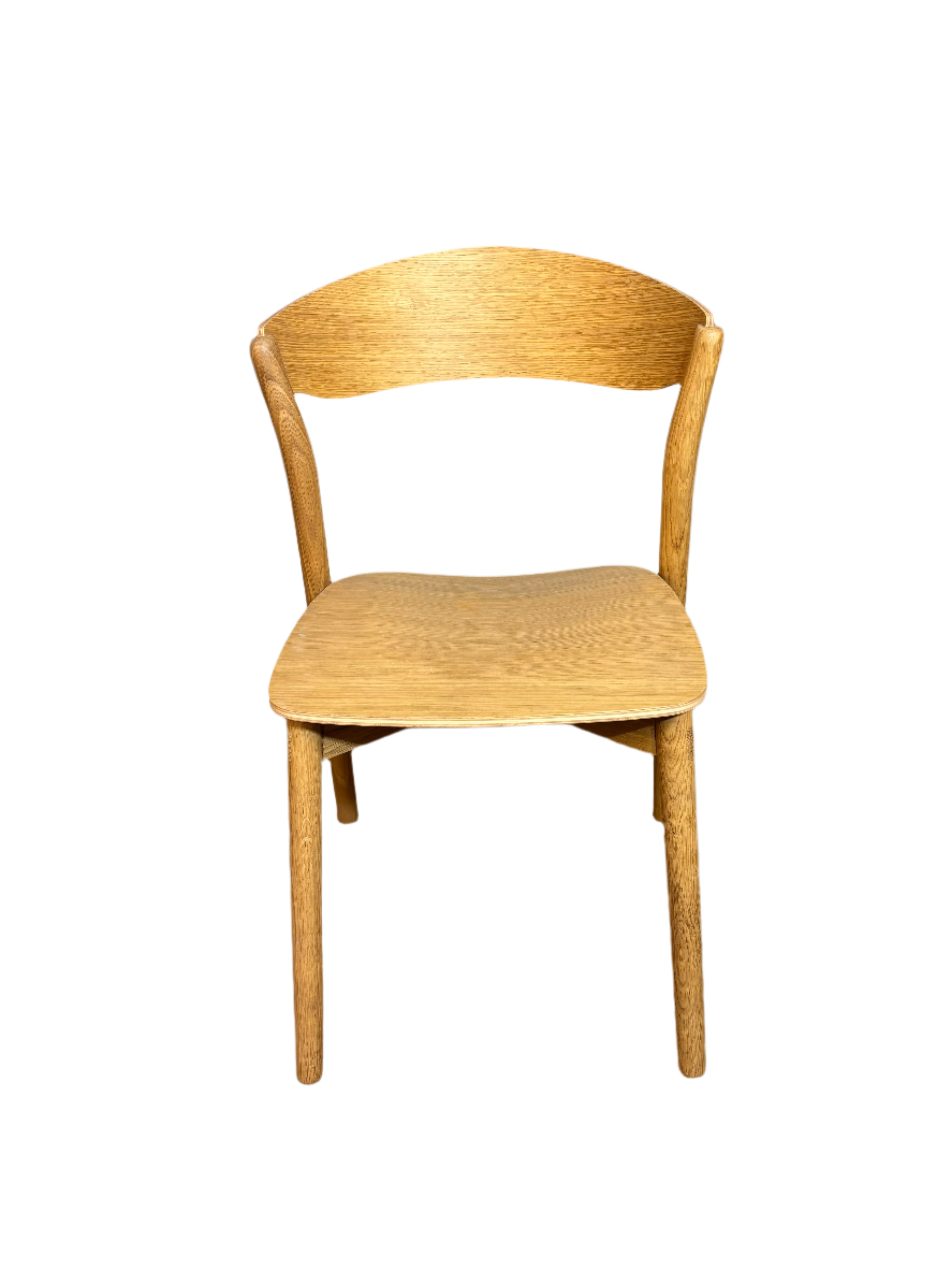 Miniforms Tube Timber Chair by Giopato & Coombes