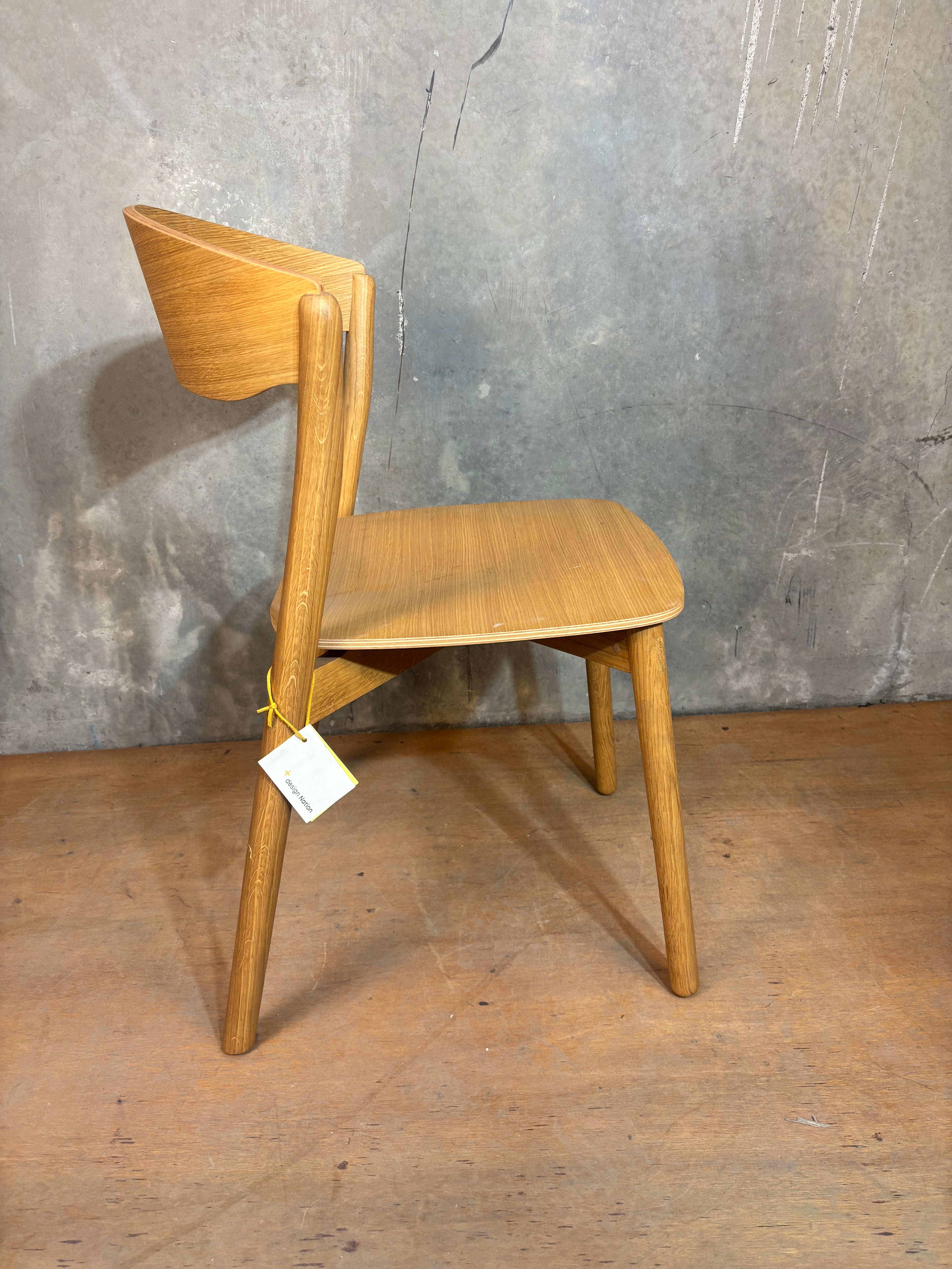 Miniforms Tube Timber Chair by Giopato & Coombes